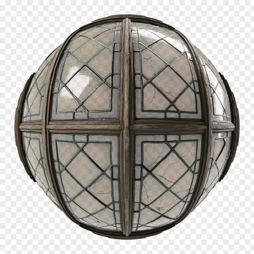 Metal Ball Cross Symbol PNG