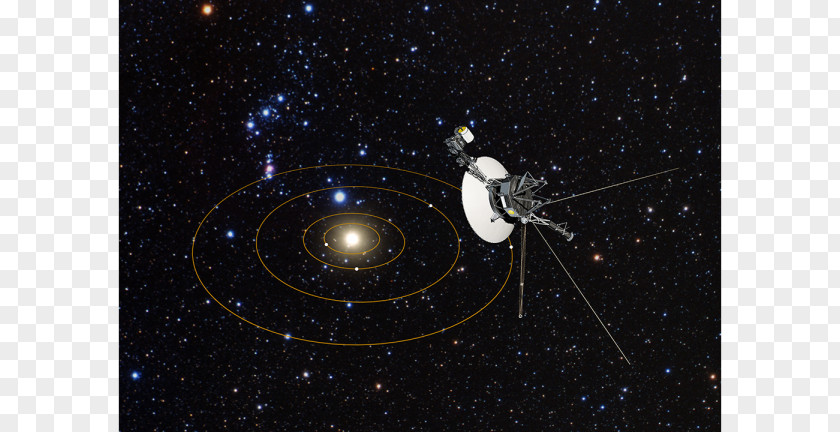 Space Probe Voyager Program 1 Spacecraft Espacio Interestelar PNG