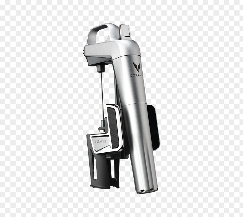 Wine Bottle Silver Coravin Gold PNG