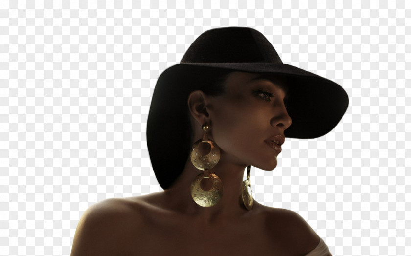 Hat Fedora Sun Neck PNG