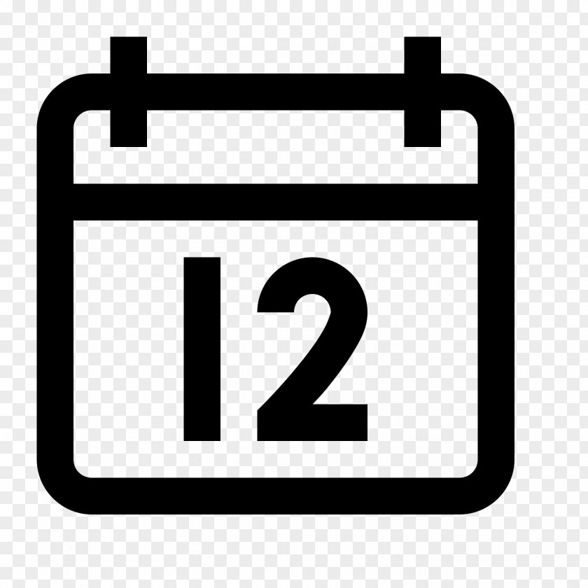 Number One Calendar Clip Art PNG