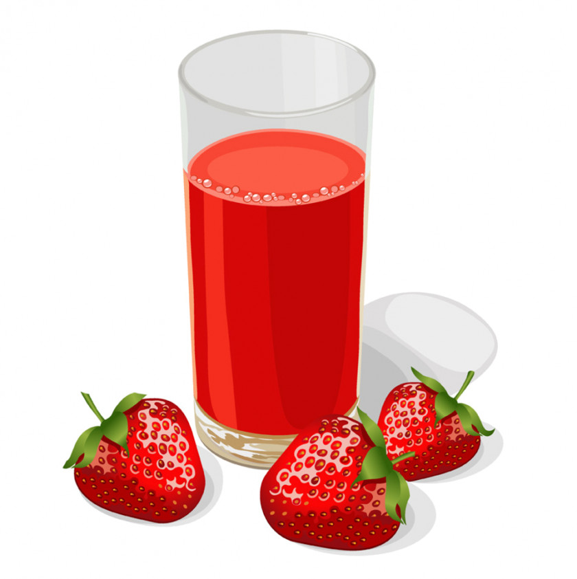 Strawberry Juice Vegetarian Cuisine Pomegranate PNG