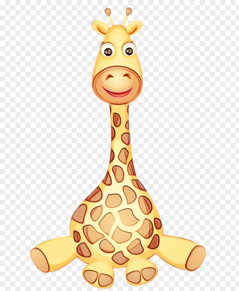 Toy Terrestrial Animal Giraffe Giraffidae Clip Art Cartoon Figure PNG