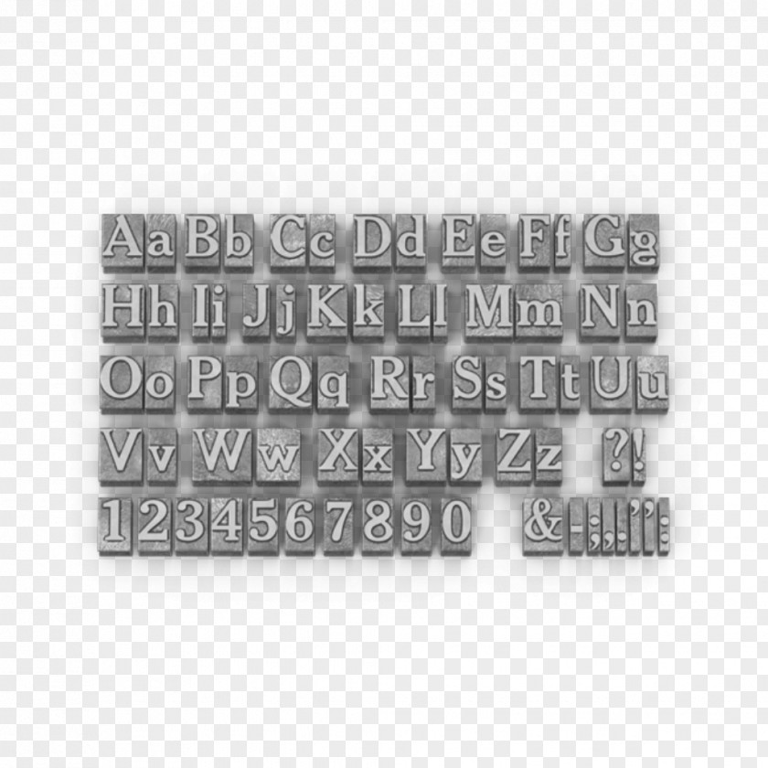 Typesetting Design Rectangle Metal Brand Font PNG