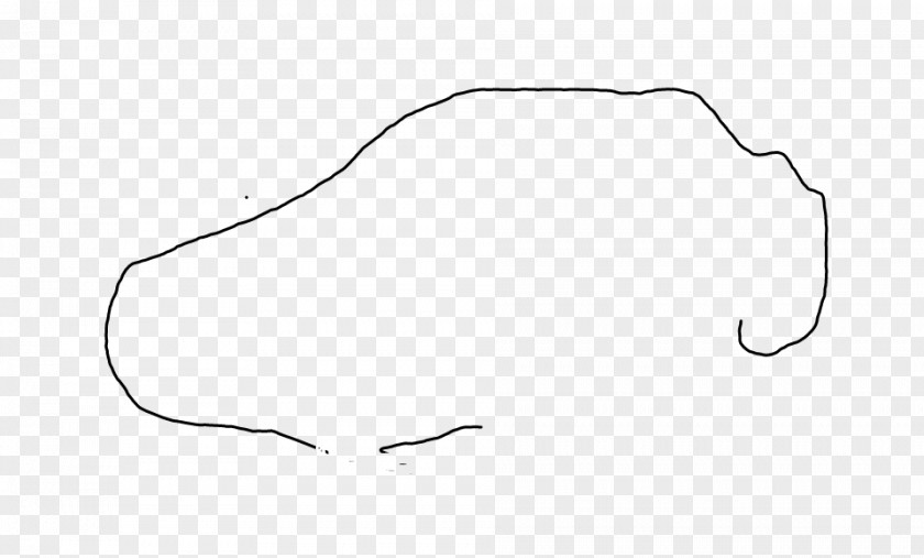 Angle White Mammal Line Art PNG