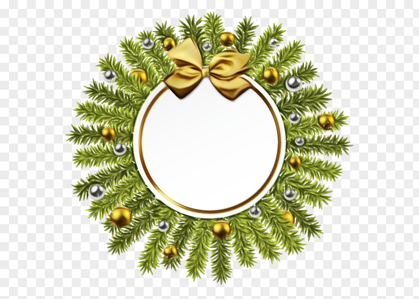 Ornament Christmas And New Year Background PNG