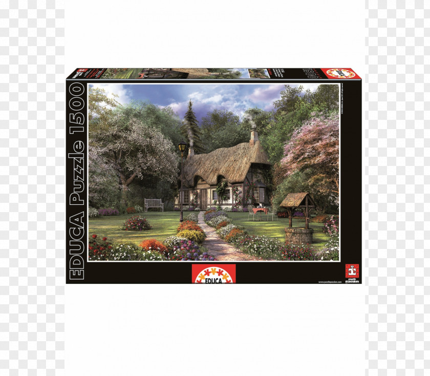 Painting Jigsaw Puzzles Cottage Art PNG