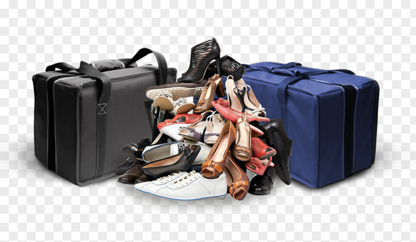Suitcase Bag Shoe Footwear Travel PNG