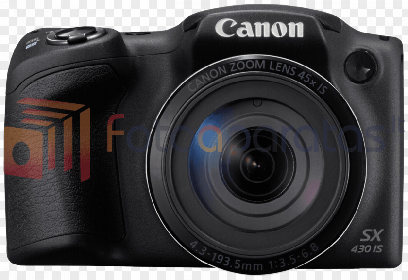 720pBlack Canon PowerShot SX430 Is Black Digital Camera Zoom Lens (Black)Canon Memory Card SX420 IS 20.0 MP Compact PNG