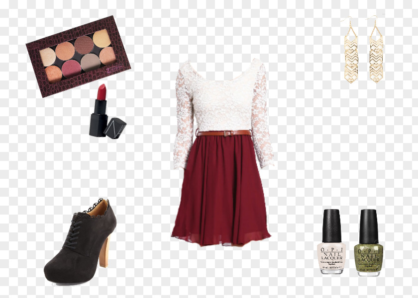 Christmas Outfit Clothing Fashion Skirt Dress Brown PNG