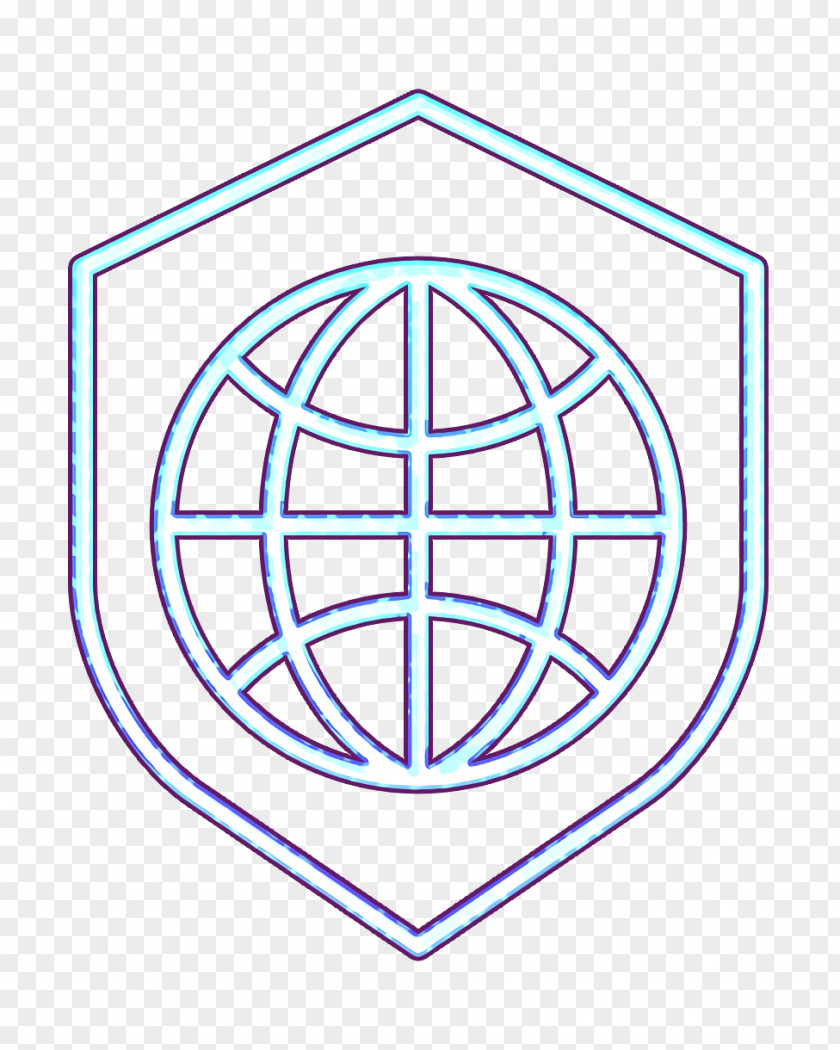 Cyber Icon Seo And Web Shield PNG