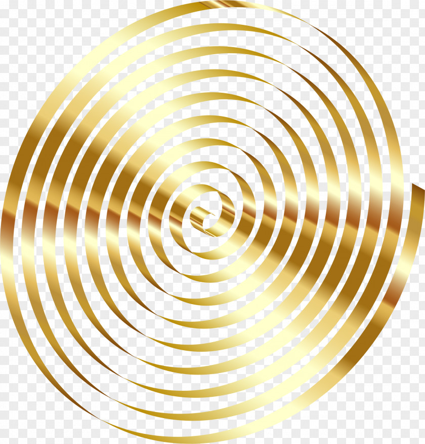 Gold Background Spiral Whirlpool Maelstrom Clip Art PNG