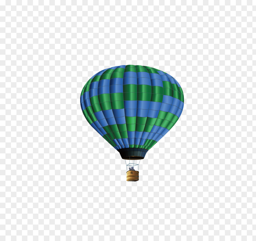 Green Hot Air Balloon Ballooning PNG