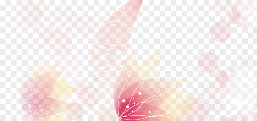 Hand-painted Background Lotus Light Petal Pattern PNG
