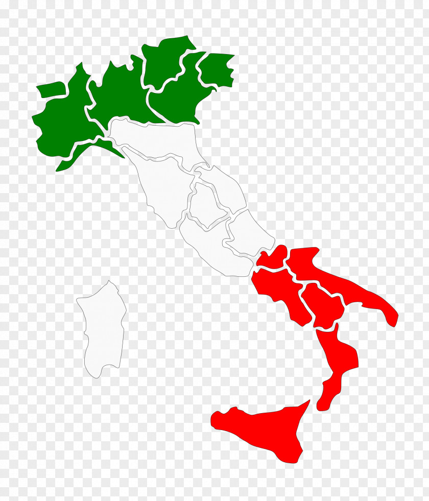 Italy Flag Of Map Clip Art PNG