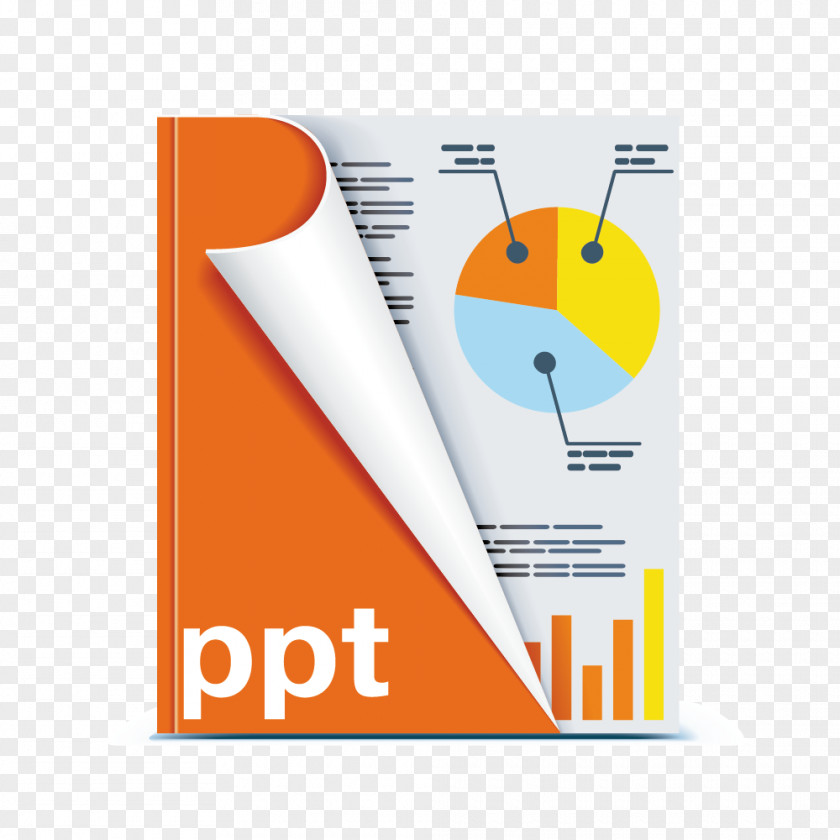 Orange Chart Magazine Pharmaceutical Industry Service PNG