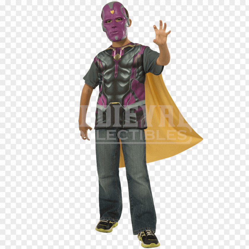 Ultron Vision Costume T-shirt Captain America PNG