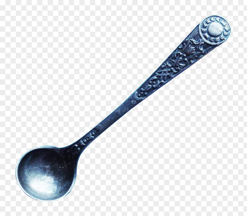 Cobalt Blue Spoon PNG