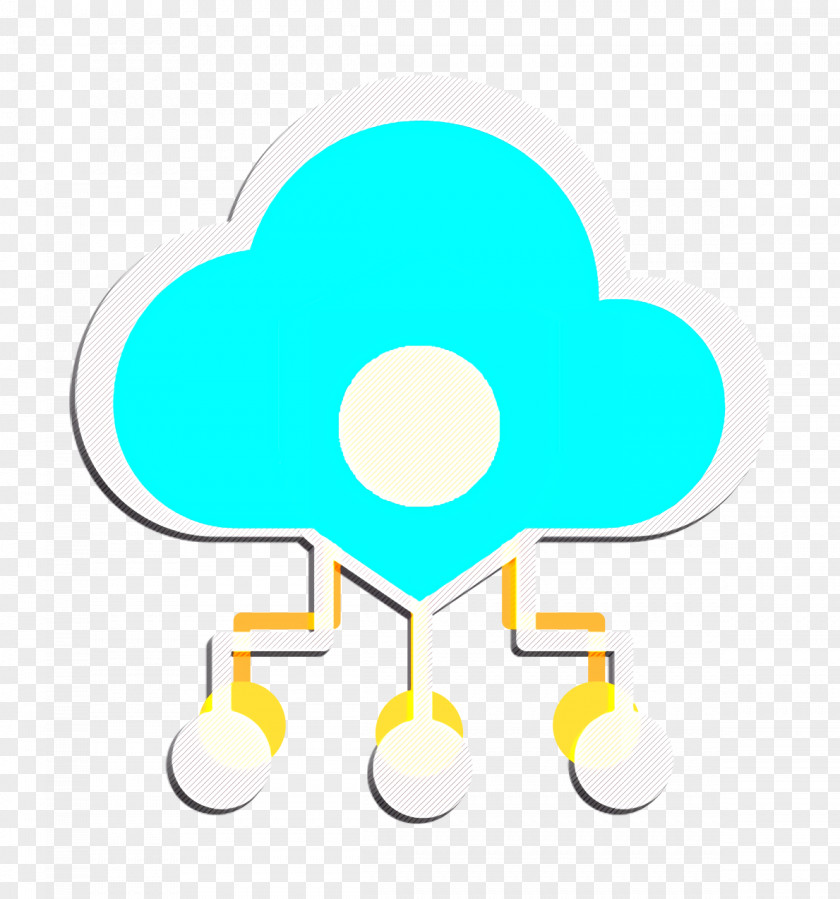 Cyber Icon Cloud Safe PNG