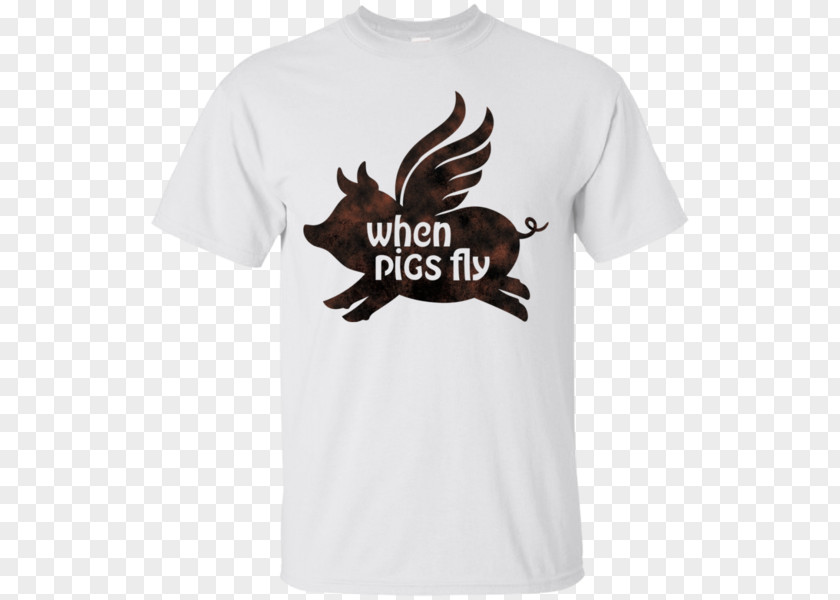 Pig Flying T-shirt The Who Rock 'n' Roll High School Sleeve PNG