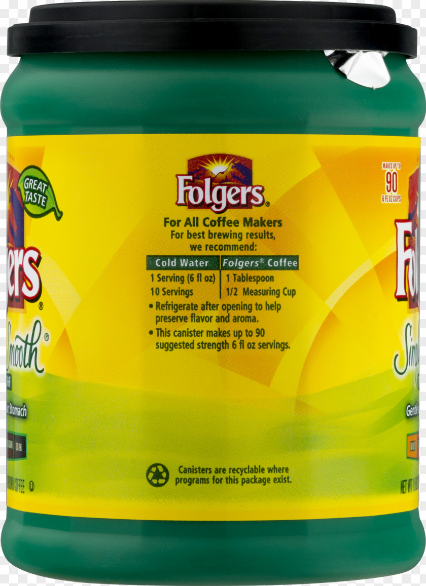 Coffee Folgers Decaffeination Drink Roasting PNG