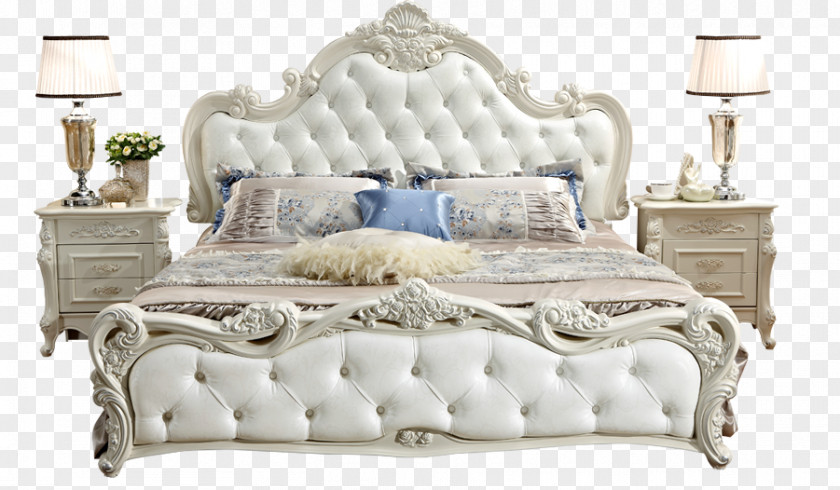 Furniture Nightstand Bed Room PNG