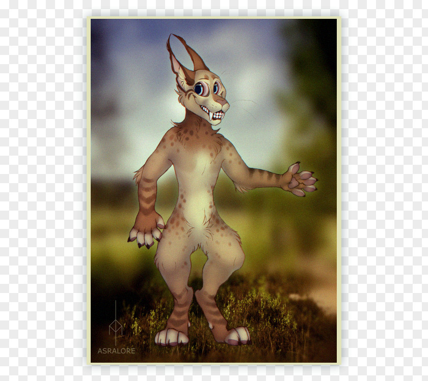 Furry Hare Character Mythology Fiction Wildlife PNG