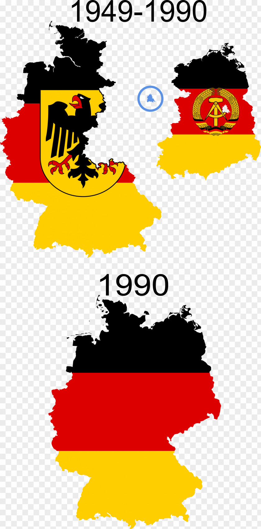Germany Flag Of Weimar Republic East West PNG