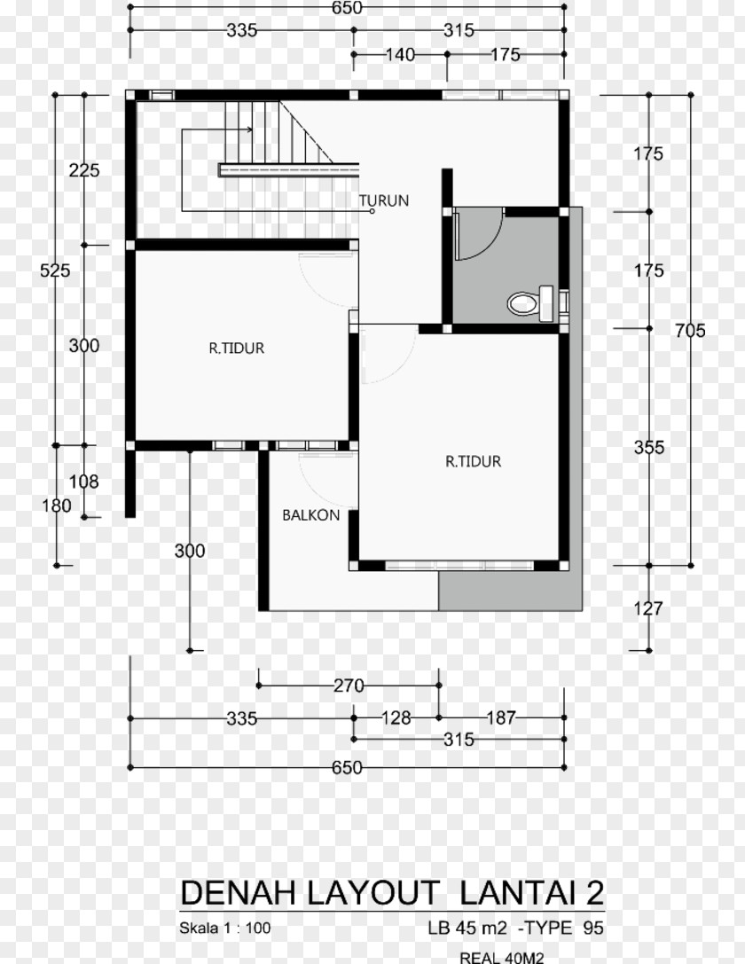 House Floor Plan Firdaus Garden Villa Cilame Indah PNG