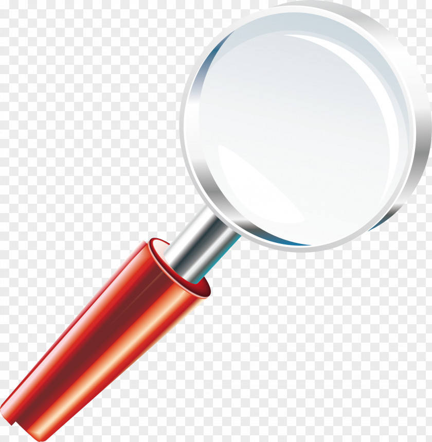 Magnifying Glass Vector Element PNG