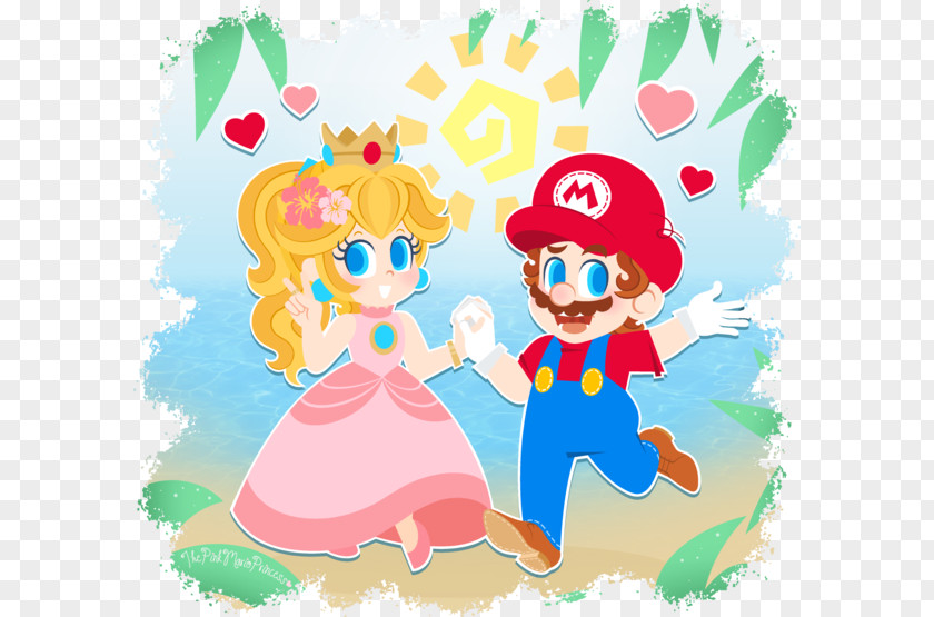Mario Day Super Princess Peach Drawing DeviantArt Fan Art PNG