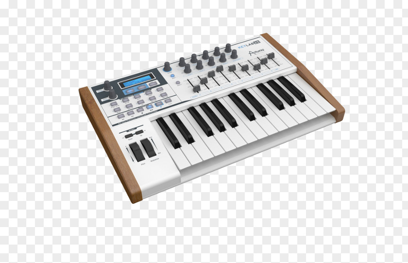 Musical Instruments Arturia MIDI Keyboard Controllers Sound Synthesizers PNG