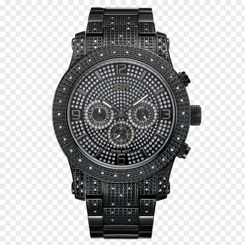 Taobao Lynx Element Watch Diamond Quartz Clock Stainless Steel PNG