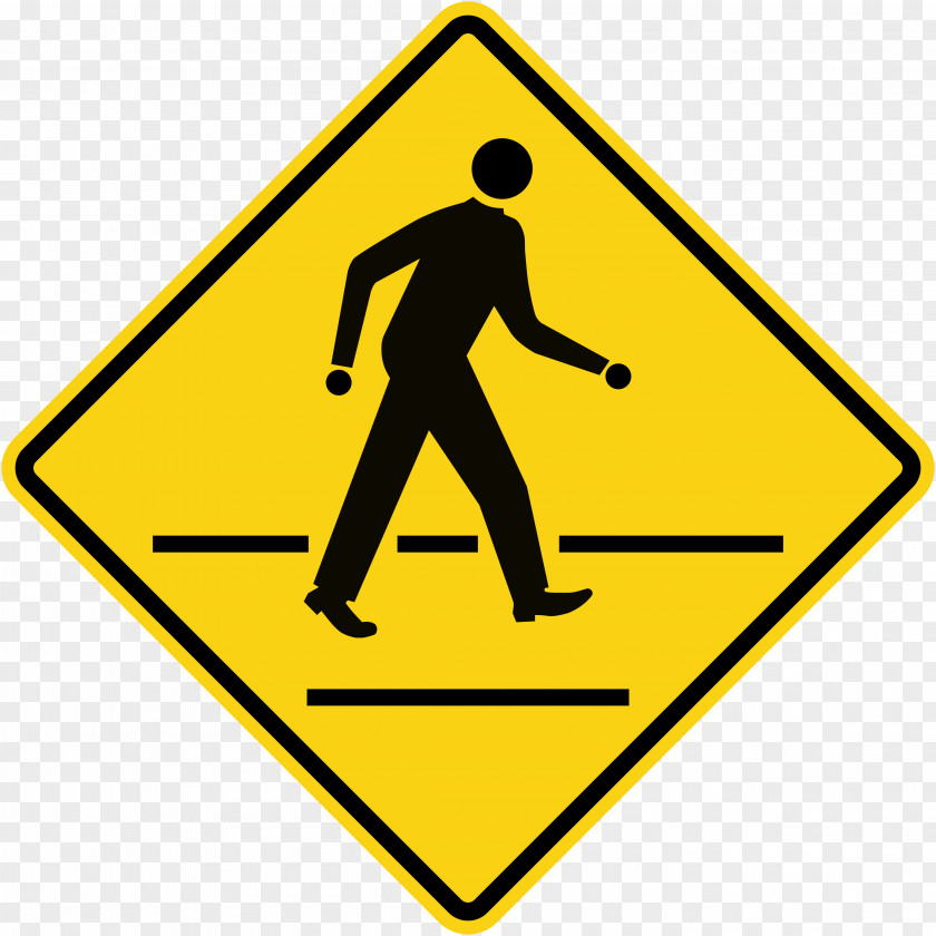 Thailand Pedestrian Crossing Traffic Sign Clip Art PNG