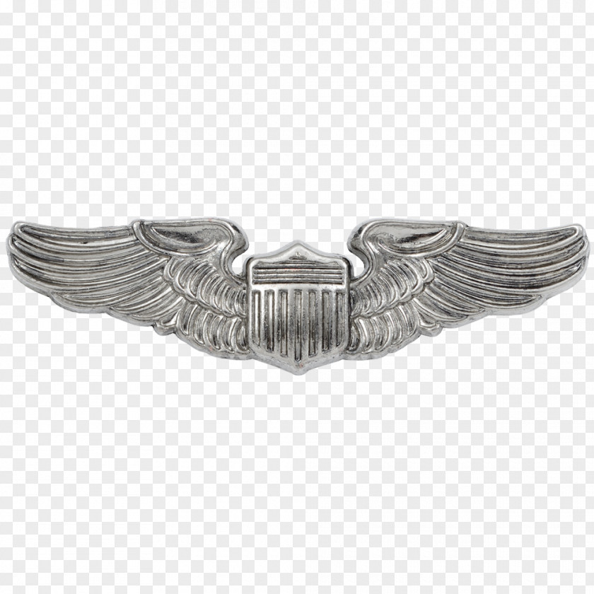 United States Second World War Aviator Badge 0506147919 Army Air Forces PNG