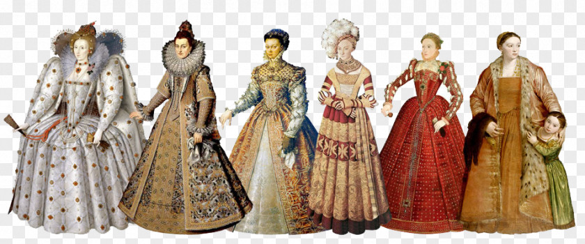 Dress Italian Renaissance Clothing 1500–1550 In Western European Fashion PNG