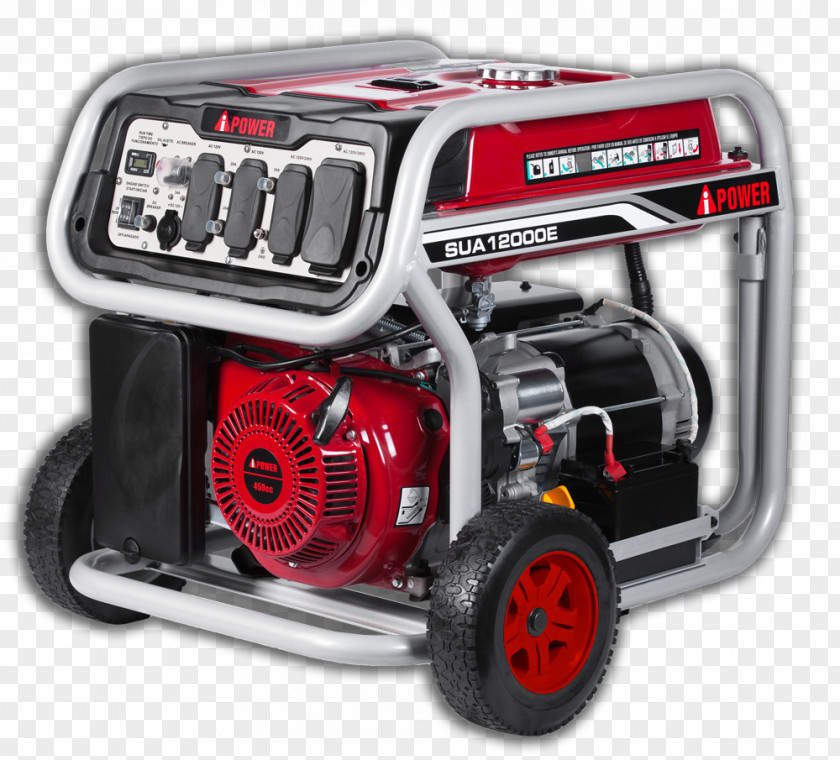 Electric Generator A-iPower SUA12000E Engine-generator Watt PNG