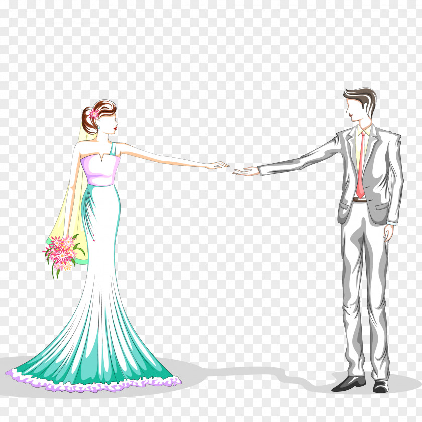Groom And Bride PNG