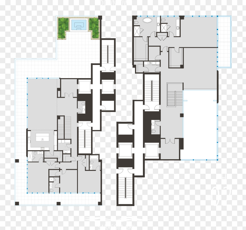 House Architecture Floor Plan Facade PNG