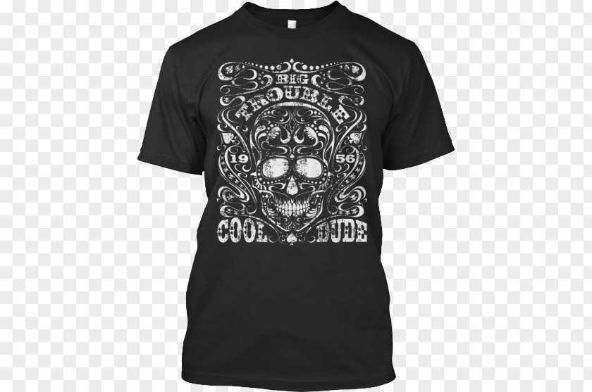 Skull T Shirt Printing Printed T-shirt Hoodie Clothing PNG
