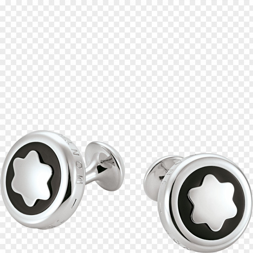 Jewellery Cufflink Montblanc Onyx PNG