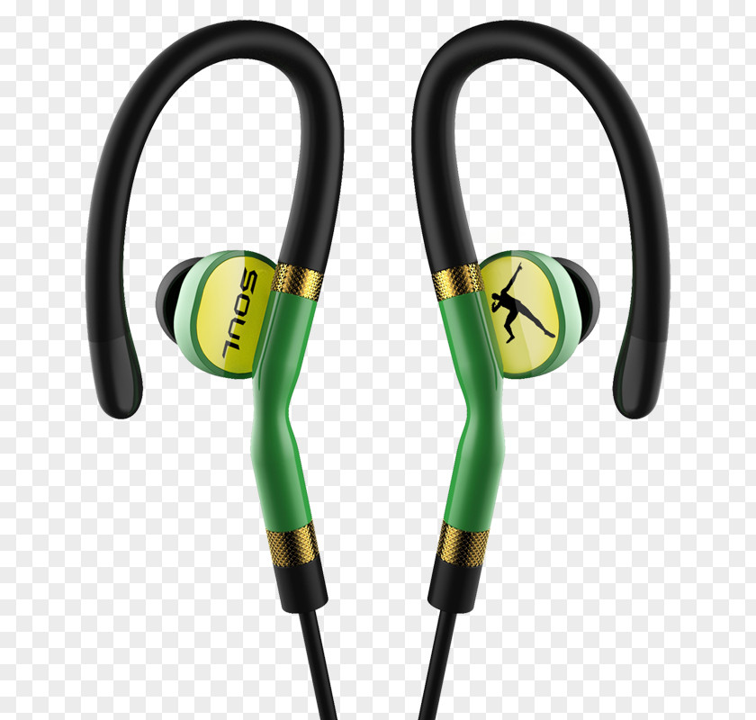 Usain Bolt Headphones Jamaica Audio Signal Advertising PNG
