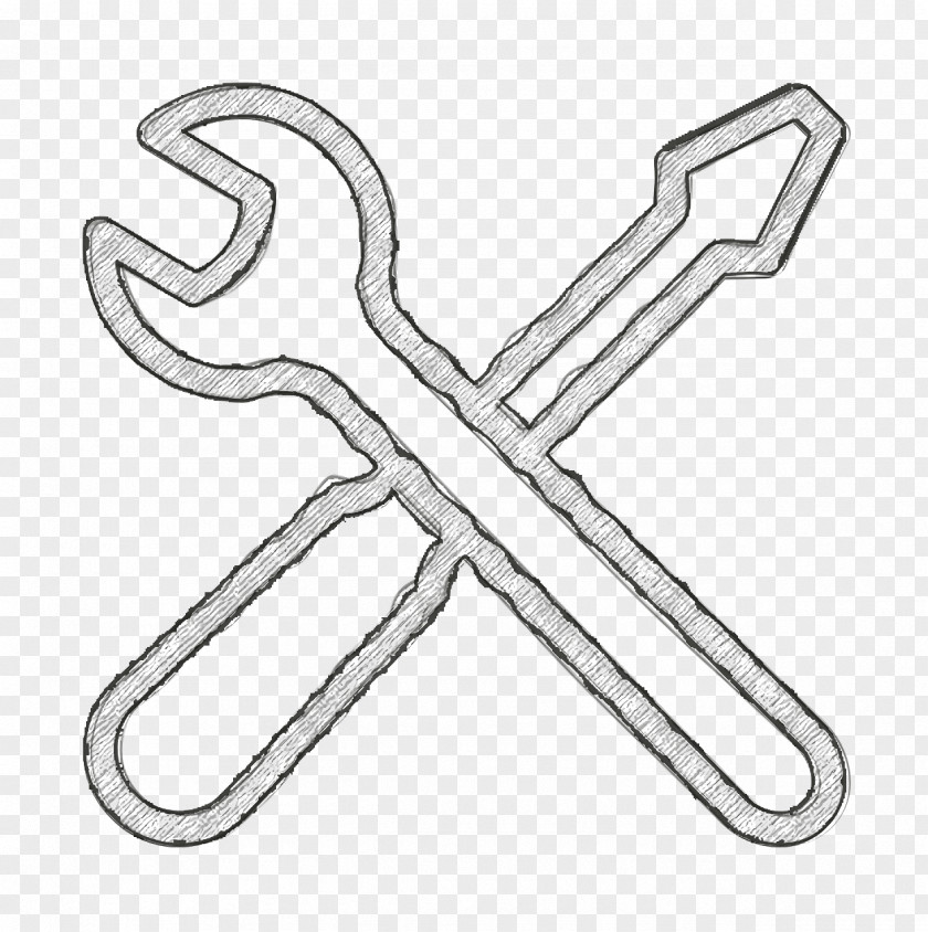 Wrench Icon Basic Icons Settings PNG