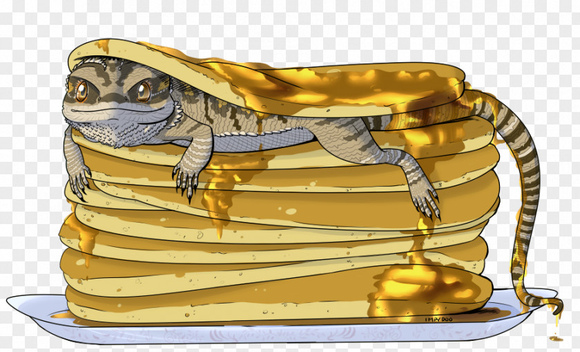 Bearded Dragon Pancake Lizard Reptile Dragons Art PNG