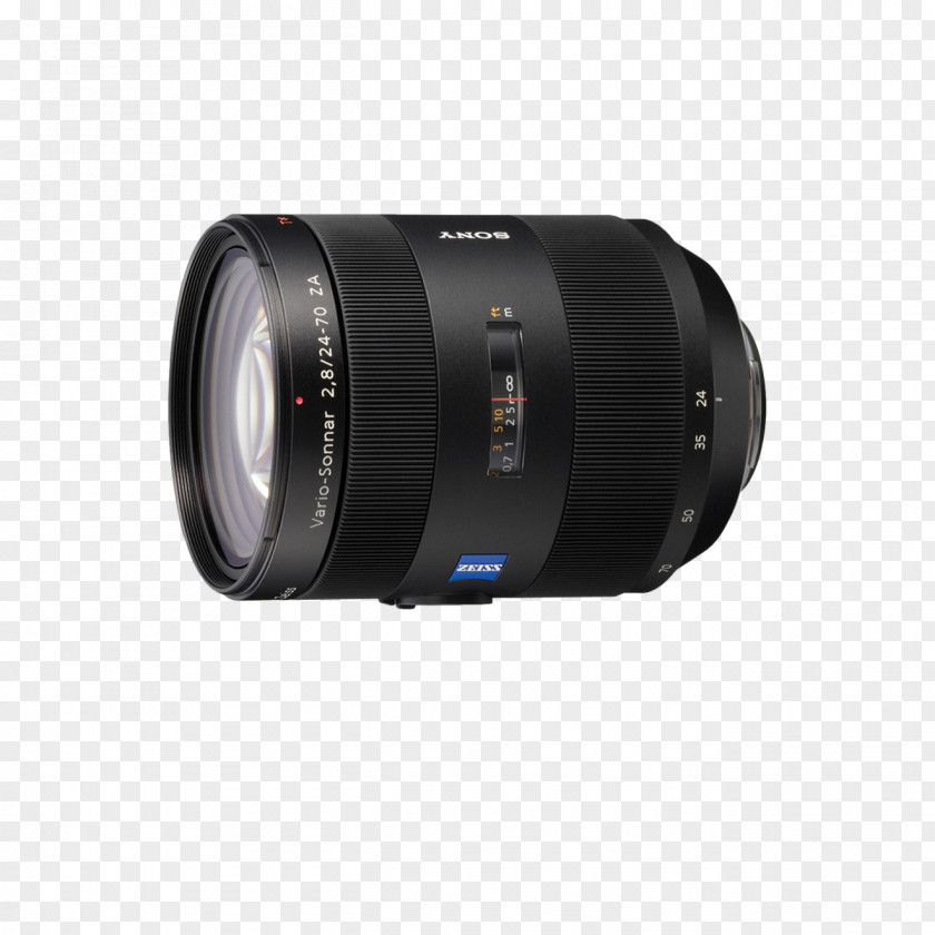 Camera Lens Canon EF 24-70mm Carl Zeiss AG Vario-Sonnar Sony α E-mount PNG