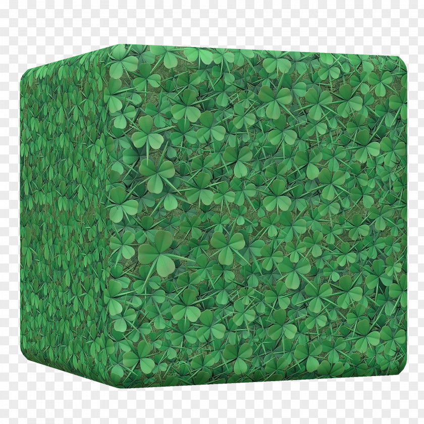 Clover Painted Green Camouflage Rectangle PNG