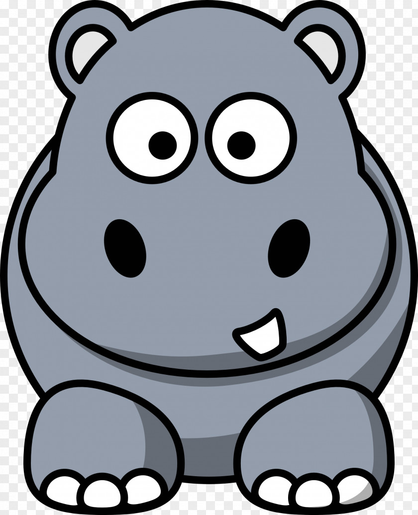 Cute Hippo Cliparts Hippopotamus Cuteness Clip Art PNG