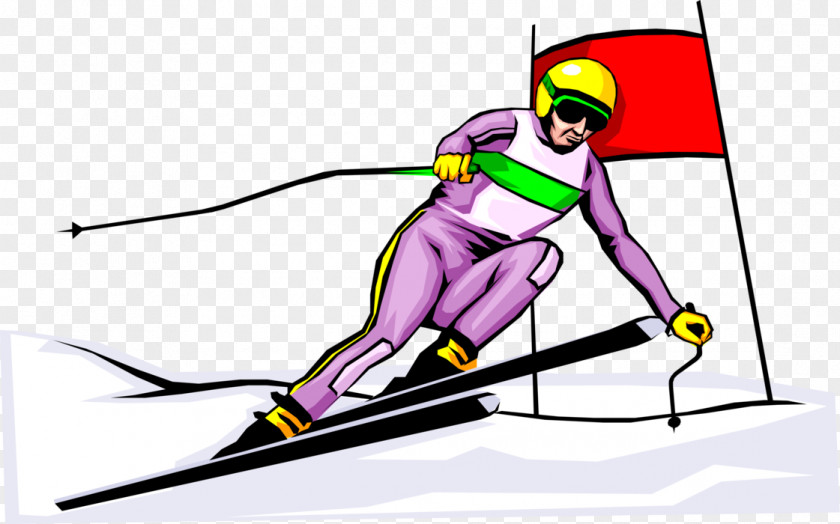 Skiing Alpine Downhill Clip Art PNG