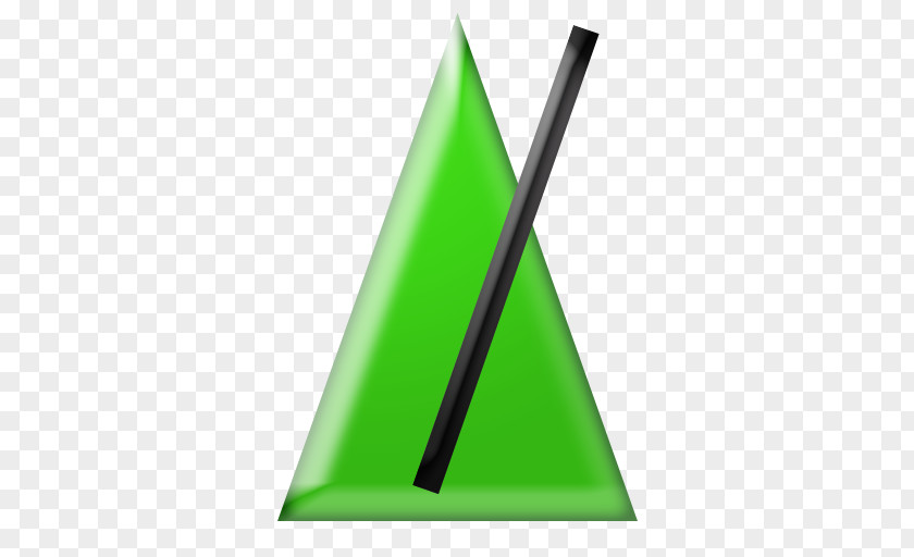 Triangle Green PNG