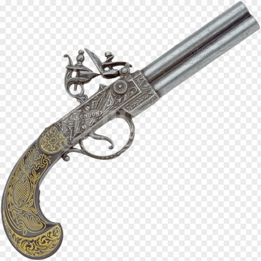 18th Century Revolver Gun Barrel Firearm Flintlock The Blunderbuss: 1500-1900 PNG